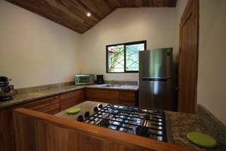 Vue de la maison de Cabuya, Costa Rica