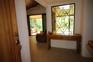 Vue de la maison de Cabuya, Costa Rica