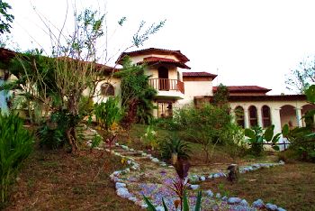 Vue de la maison de Samara, Costa Rica