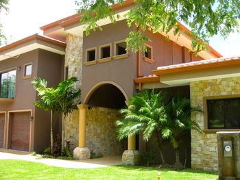 Vue de la maison de Conchal, Costa Rica