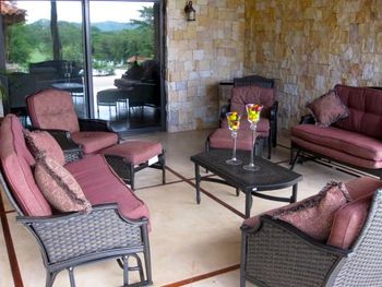Vue de la maison de Conchal, Costa Rica