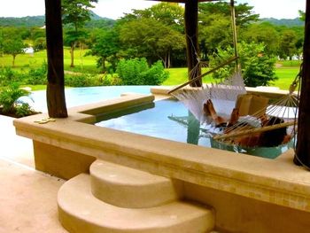 Vue de la maison de Conchal, Costa Rica