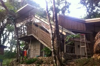Vue de la maison de Santa Teresa, Costa Rica