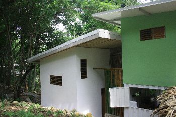 Vue de la maison de Santa Teresa, Costa Rica