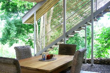 Vue de la maison de Santa Teresa, Costa Rica