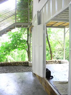 Vue de la maison de Santa Teresa, Costa Rica