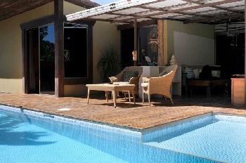Vue de la maison de Santa Teresa, Costa Rica