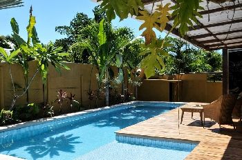 Vue de la maison de Santa Teresa, Costa Rica