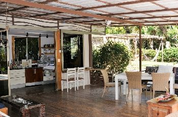Vue de la maison de Santa Teresa, Costa Rica