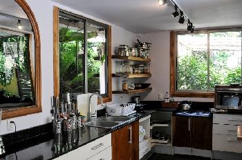 Vue de la maison de Santa Teresa, Costa Rica