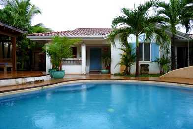Vue de la maison de centre ville de Tamarindo, Costa Rica