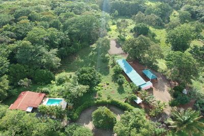 Vue de la maison-�curies d'Ojochal, Costa Rica