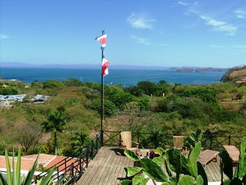 Vue de la maison de Ocotal, Costa Rica