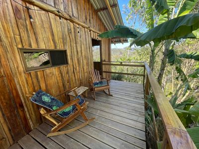Vue de la maison de la Fresca, Costa Rica