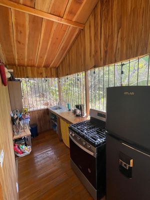 Vue de la maison de la Fresca, Costa Rica