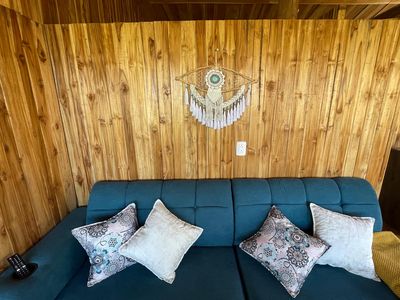 Vue de la maison de la Fresca, Costa Rica