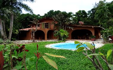 Vue de la maison de Samara, Costa Rica