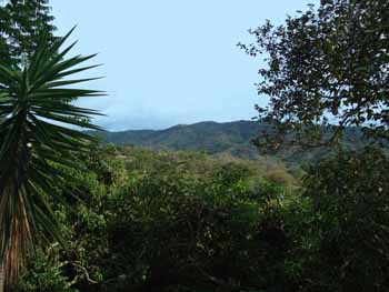 Vue de la maison de Ciudad Colon, Costa Rica