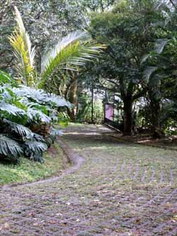 Vue de la maison de Ciudad Colon, Costa Rica