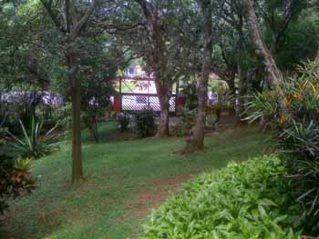 Vue de la maison de Ciudad Colon, Costa Rica