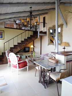 Vue de la maison de Santa Ana, Costa Rica