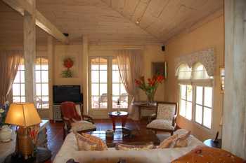 Vue de la maison de Santa Ana, Costa Rica