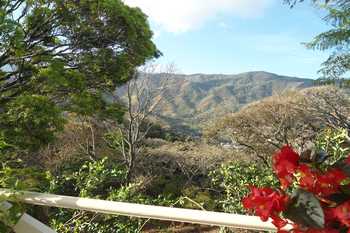 Vue de la maison de Santa Ana, Costa Rica