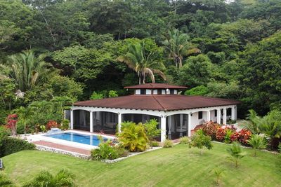 Vue de la maison de Samara, Costa Rica