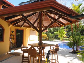 Vue de la maison de Ojochal, Costa Rica