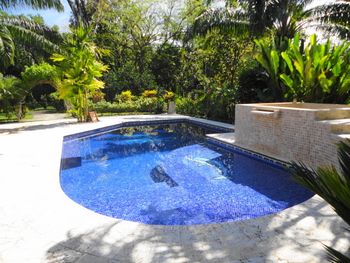 Vue de la maison de Ojochal, Costa Rica