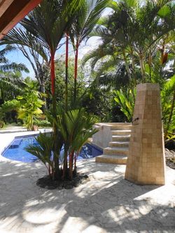 Vue de la maison de Ojochal, Costa Rica