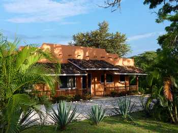 Vue de la maison de Tamarindo, Costa Rica