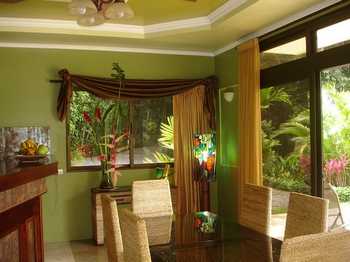 Vue de la maison de Platanillo, Costa Rica