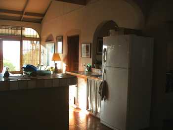 Vue de la maison de Potrero, Costa Rica