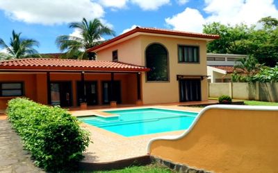 Vue de la maison de Tamarindo, Costa Rica