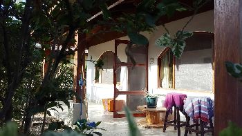 Vue de la petite maison de Playa Potrero, Costa Rica