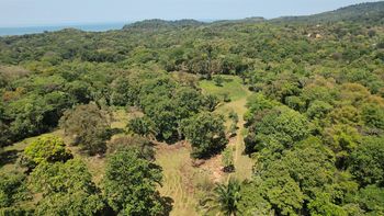 Vue du terrain de Ojochal, Costa Rica