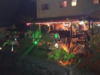 Vue du restaurant, cote pacifique, costa rica