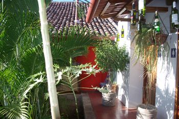 Vue du restaurant de Granada, Nicaragua.
