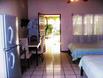 Vue des appartements de Playa Potrero, Costa Rica