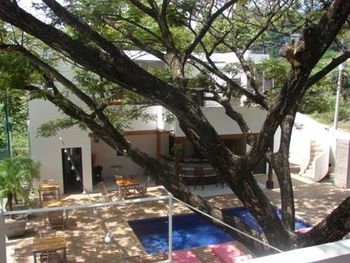 Vue du tennis club de la Golden Coast, Costa Rica