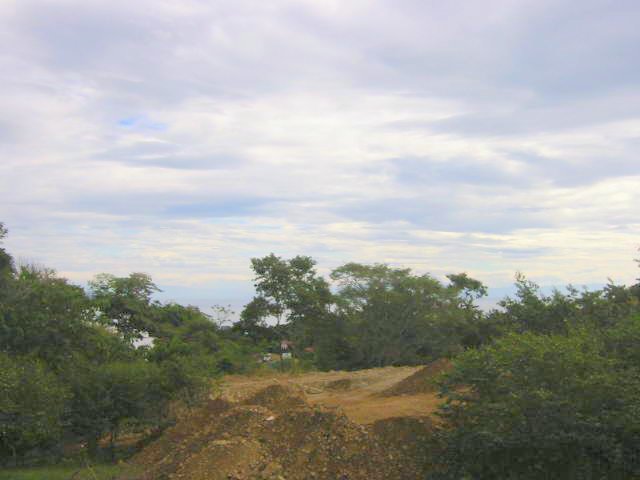 vue du terrain de las delicias de montezuma costa rica