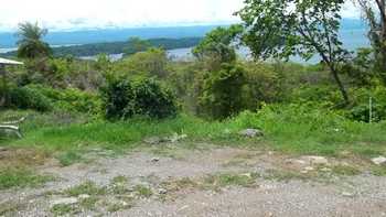 Vue du terrain de Playa Naranjo, Costa Rica