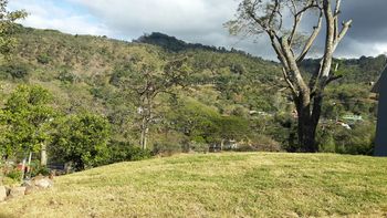 Vue du terrain de Santa Ana, Costa Rica