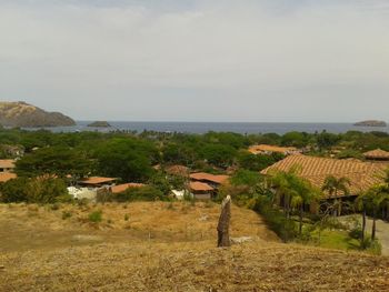 Vue du terrain de Playa del Coco, Costa Rica