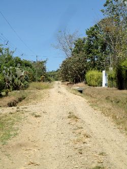 Vue du terrain de Ojochal, Costa Rica