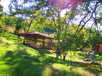 Vue du terrain de Santa Ana, Costa Rica