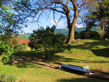 Vue du terrain de Santa Ana, Costa Rica