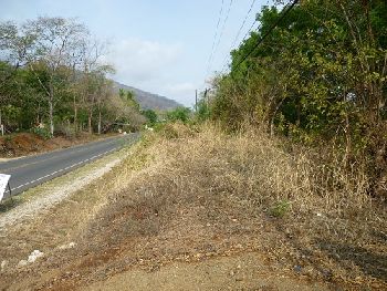Vue du terrain de Nicoya, Costa Rica