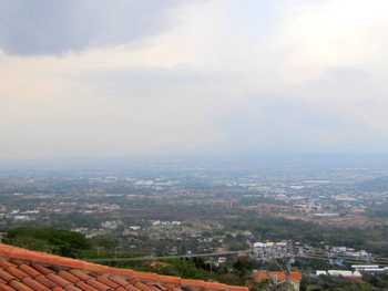 Vue du terrain de 2.200 m2 